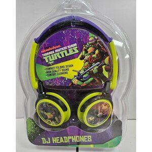 Teenage Mutant Ninja Turtles Headphones Wired 3.5mm Stereo,  Boys, Over The Ear